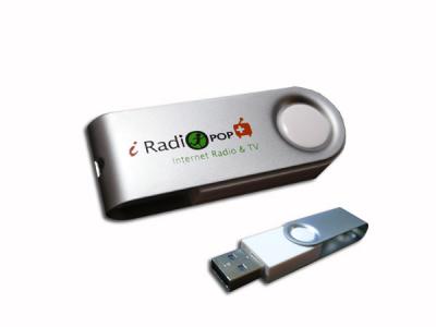 世界20,000局のラジオと、5,000局のTVを視聴可能なインターネットTV&ラジオ機能付きUSBアダプタiRadio POP発売
